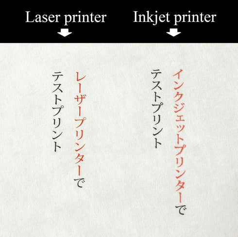 Japanese Rice Paper Printable B5 Size Paper (30 Sheets), Multipurpose Copy Paper for Laser and Inkjet Printers, Made in JAPAN, White