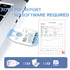 1 Pack, 60 IP67 TempU02 Tzone Temperature Data Logger USB with PDF Report Single Use Thermometer Logger Disposable Temp