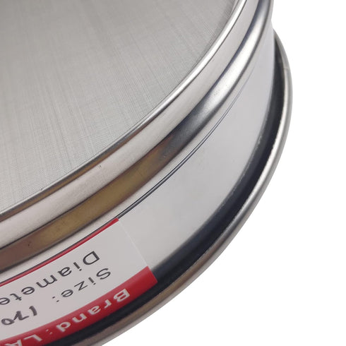 LABALPHA 120 Mesh Lab Sieves, 8'' Diameter, 304 Stainless Steel Wire Cloth (0.125mm)
