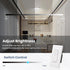 NIORSUN 7 Inch LED Ceiling Lights, 15W Dimmable Flush Mount Light, 5CCT Options for Bathroom, Hallway, Bedroom, 1 Pack