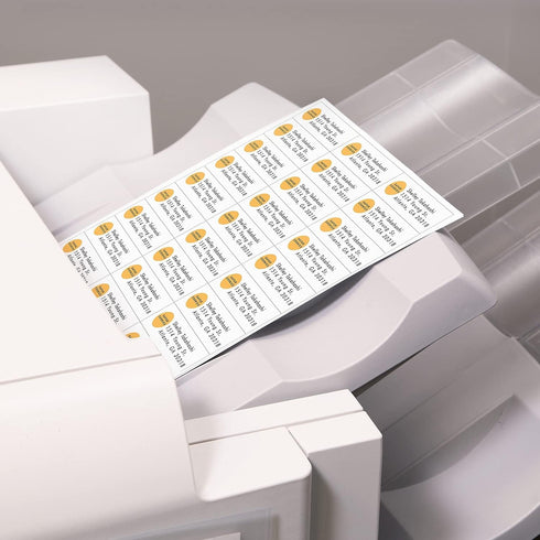 5351 1-Inch x2-13/16-Inch, 3300/BX, Avery Copier Label, Mailing, White