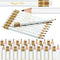Chinco 72 Pieces Bridal Shower Game Pencils, Pre Sharpened Mini Short Pencils for Wedding Shower Favors