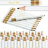 Chinco 72 Pieces Bridal Shower Game Pencils, Pre Sharpened Mini Short Pencils for Wedding Shower Favors