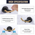 ARCORA Black and Gold Towel Hooks, SUS 304 Stainless Steel Double Wall Hooks for Bathroom, Heavy Duty Robe Hooks