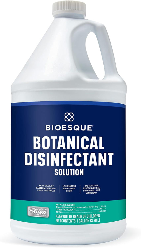 Bioesque Botanical Disinfectant Solution, Heavy Duty Broad-Spectrum, 1 Gallon