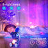 Cayclay Astronaut Galaxy Projector, Star Projector with Timer and Remote, Night Light with Moon Lamp, LED Nebula Lamp
