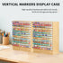 Drawer,182 Decor,AHK-065 AUTOARK Natural Bamboo Marker Organizer with Slots,Large Art Supply Storage