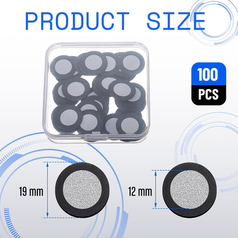 100 3D 3D 12.0 mm 19 mm) Kingdder Pcs Magnetic Tracking Dot for Scanner Scanning Reference Point Marker Diffuse