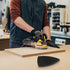 AureateLiving 100X150mm 7 Triangle Sanding Pad With Holes, EVA Backing Pad For Triangular Sander, Quick Change Abrasive