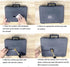 Plastic Welding Kit for Surface Repair, Adjustable Temperature Welder Tool for Car Bumper, Kayak, Canoe, 110V 80W
