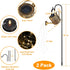2 Pack Solar Watering Can Lights, Solar Lights Outdoor Decorative, Small Hanging Lantern Landscape Light Waterproof