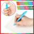 Fulmoon 300 Pcs Black Ink Pens Bulk, 1.0 mm Medium Point Retractable Ballpoint Pens for School Office Supplies (Rainbow)