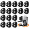 Honoson 24 Pcs Self Adhesive Caster Wheels Appliance Rollers Appliance Sliders for Kitchen