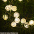 Grandhome 10ft 30 8 Globe String Lights, Crystal Ball Led String Lights Warm White, LED Fairy Lights Battery Operated