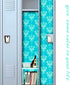 Pack 2 Locker Shelf Adjustable Height and Width, Locker Organizer for Work, Locker Shelves for School Locker