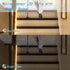 9.8Ft 90 echosari Battery Operated Motion Sensor Cabinet Strip Lights, LED Under Cabinet Lights, Motion & Night Sensor