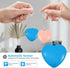 bigjvbfv 1/2/4Pcs Girls(1*Blue+1*Pink) Purse Glow Heart Light LED Automatic Sensor Purse Light Touch Activated Handbag
