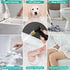 Set BARROCK Handheld Bidet Sprayer for Toilet, Stainless Steel Metal Made Baby Cloth Diaper Spraying Kit, Bathroom