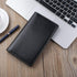 Sooez Leather Professional Business Card Book Holder - 240 Capacity Credit Card Organizer for Men and Women, Black