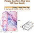 Bible Covers for Women, Girls Bible Bags, Kids Scripture Carrying Case with Handle Pockets (Pink-Marble)