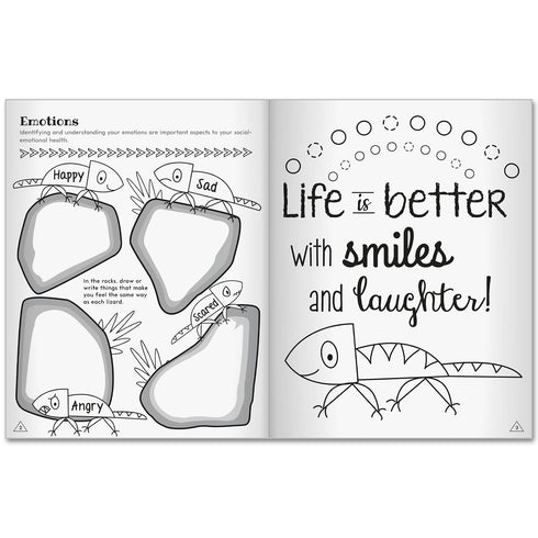 Set 12 Really Good Stuff Social-Emotional Learning Coloring and Activity Book