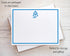 Designing Moments Monogrammed Set 10 1 (23-57)) Monogram Stationery, Personalized Note Cards, Flat Cards, Thank You