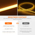 12V 320Leds/M IP68 Included),0.5M,White KISUFU COB LED Strip Light Neon Light Strip Waterproof Flexible LED Lights