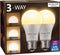 Briignite 3 Way LED Light Bulbs, 50 100 150W Equivalent, A19 E26 Medium Base, Warm White 3000K, 2 Pack