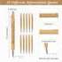 Employee Appreciation Gifts A6 Kraft Spiral Notebook Journals and Motivational Pens, Inspirational Notepads, 20 Pcs