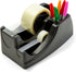 Officemate Recycled Heavy Duty Tape Dispenser, 2-in-1, Black, 1" and 3" Cores