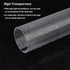 OLYCRAFT 2.2x9.8 Inch Acrylic Tube, Clear Rigid Round Tube for Water Cooling System Supplies and Lamps Accessories