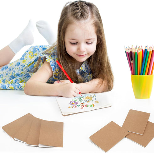EOOUT 12 Pack Little Notebooks, 3.5" x 5.5" Softcover Mini Notebooks, 30 Sheets, 60 Lined Pages