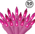 50 Brite Star Lt Designer Series Mini Lights, Pink, Pink Wire