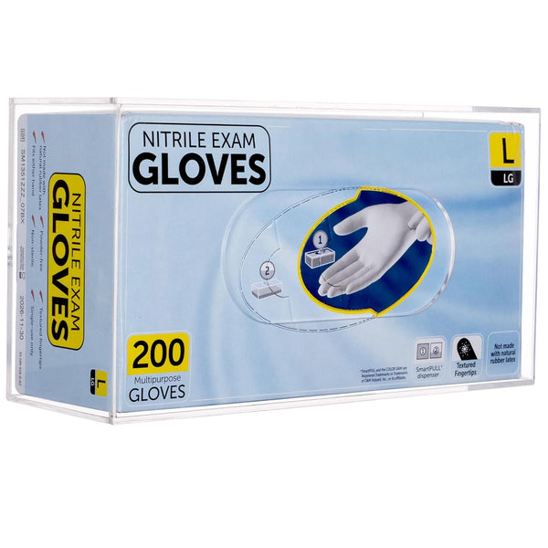 Wall Mounted Single Glove Box Holder Dispenser