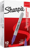 Sharpie Permanent Markers, Fine Point, Purple, Box of 12 for Various Marking Needs