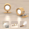 AKSDA Battery Operated Wall Sconces Set of 2, Magnetic Cordless LED Wall