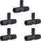 SharkBite Reducing Tee for PEX-A Pipe, 3/4 Inch x 3/4 Inch x 1/2 Inch, Pack of 5, UA412A5