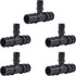 SharkBite Reducing Tee for PEX-A Pipe, 3/4 Inch x 3/4 Inch x 1/2 Inch, Pack of 5, UA412A5