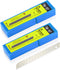Gomake 100PCS 9mm Box Cutter Knife Replacement Blades - 60 Degree Carbon Steel Snap Off Blades