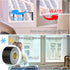 Cloth Duct Window Seal Strip Tape 2.75in x 66FT, Weather Stripping Insulation Tape for Windows and Doors