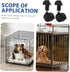 4 Balacoo Pcs Cat Cage Casters Spinner Wheels Shopping Cart Wheels Bird Cage Replacement Small Cart Wheel Replacement