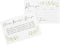 C.R. Gibson Q16-24814 Wedding Shower Recipe Cards and Invite Enclosure Cards, 40pcs, White