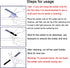 Solder Wicks, No-Clean 10ft Length Desoldering Braided Wicks, Solder Removal Tool for Electrical Components