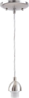 Westinghouse 7028400 Single-Light Mini-Pendant Kit with Nickel Finish