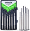 Precision Screwdriver Set, Set of 6 with Case, Flathead & Philips in Different Sizes