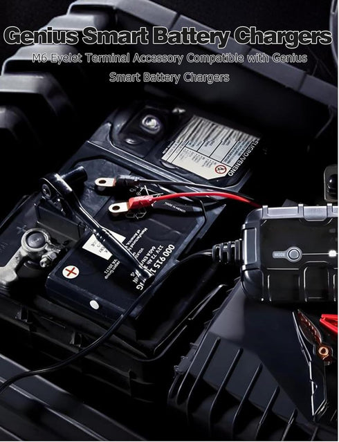Mellbree 2 Pack M10 30inch Wires Harness, Compatible with NOCO GC008 X-Connect, Genius Smart Battery Chargers