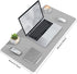 Bloss Large Desk Pad, Non-Slip Desk Mat, Waterproof Desk Blotter, Easy to Clean - Light Grey (31.5 x 15.7 Inches)