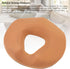 Portable U-Shaped Memory Foam Donut Cushion (Orange)