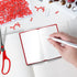 UPIHO Red Office Supplies Set - Red Desk Accessories, Stapler, Tape Dispenser, Scissors, and More for Women