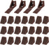 HARFINGTON 50pcs Plastic Corner Braces 17 x 20 x 20mm L-Shape 90